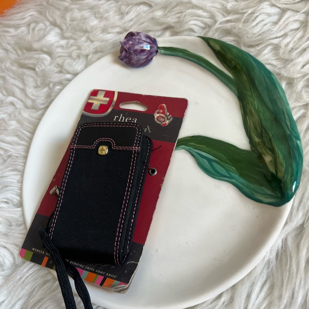 Rhea wenger camera, card holder